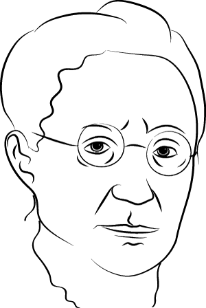 Portrait of Emmy Noether
