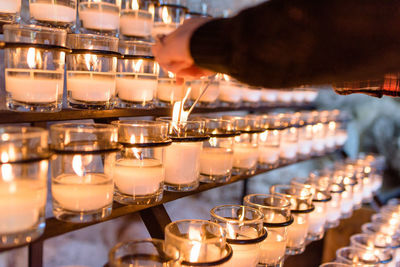 Basilica candles