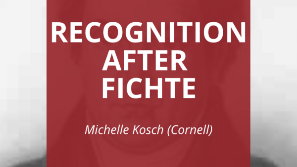 Colloquium Series: Michelle Kosch (Cornell)